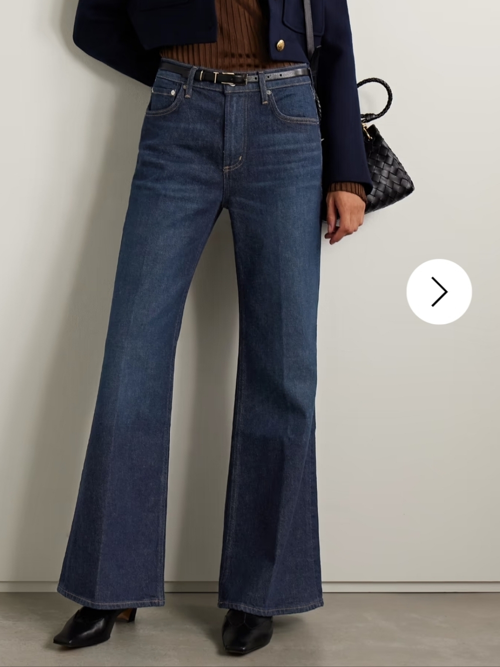 Citizens Of Humanity Dark Indigo High-Rise, Premium Vintage, Kimberly Style.